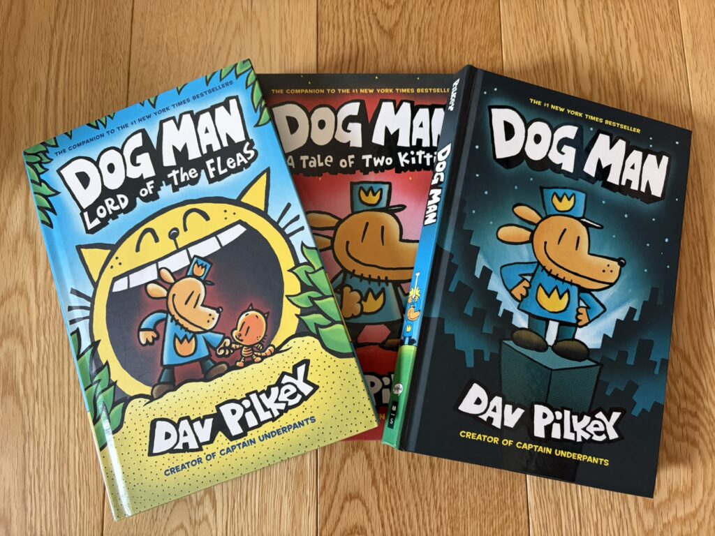 Dog Man（ドッグマン）は英語多読におすすめ？レベルと小学生が読んだ